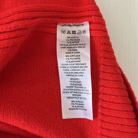 French Connection Babysoft Crewneck Gather Sweater - Picture 7 of 8